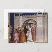 Giotto: De bijeenkomst bij de Golden Gate Briefkaart (Voorkant / Achterkant)