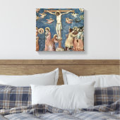 Giotto di Bondone - Crucifixion Canvas Afdruk (Insitu (Slaapkamer))