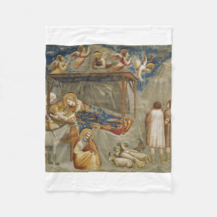 Giotto di Bondone De Geboorte Fijne Kunstcollectie Fleece Deken