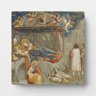 Giotto di Bondone De Geboorte Kurenverzameling Fotoplaat
