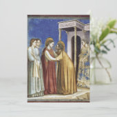 Giotto di Bondone - Visitatie Kaart (Staand voorkant)