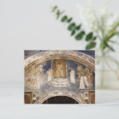 Giotto: God stuurt Gabriel naar de Maagd Briefkaart (Staand voorkant)