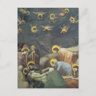 Giotto Lamentation of Christus Briefkaart