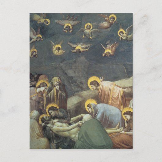 Giotto Lamentation of Christus Briefkaart (Voorkant)