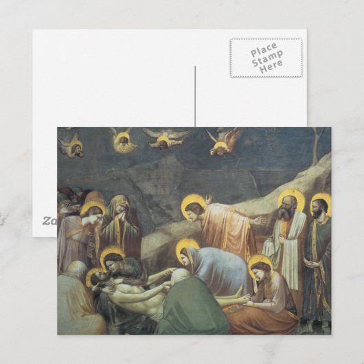 Giotto Lamentation of Christus Briefkaart (Voorkant / Achterkant)