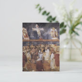 Giotto: Sint-Jerome Controle van de Stigmata Briefkaart (Staand voorkant)