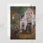 Giotto: St. Francis Mourned by St. Clare Briefkaart (Voorkant / Achterkant)