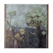 Giotto: St. Francis Preaching to the Birds Tegeltje (Voorkant)