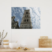Giotto's Tower, Florence, Italië Poster (Keuken)