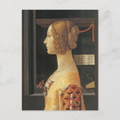 Giovanna degli Albizzi Tornabouni Briefkaart (Voorkant)