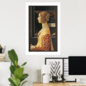 Giovanna degli Albizzi Tornabouni Poster (Thuiskantoor)