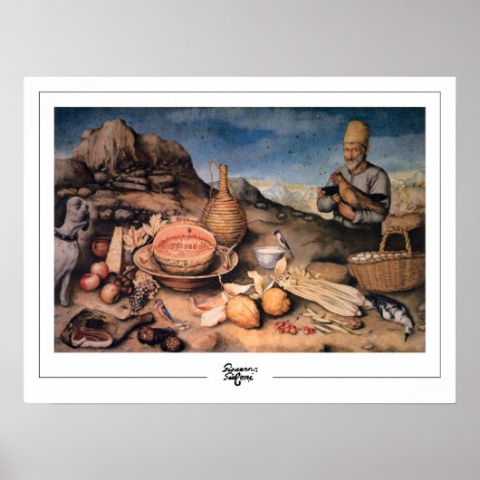 Giovanna Garzoni Zedign Art Poster #20 (Voorkant)