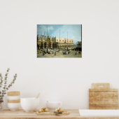 Giovanni Antonio Canal Piazza San Marco Poster (Keuken)