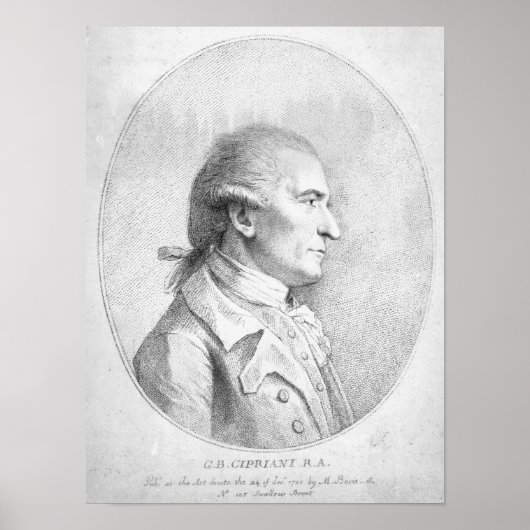 Giovanni Battista Cipriani, 1789 Poster (Voorkant)