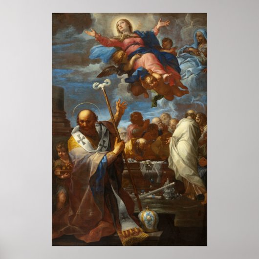 Giovanni Battista Lenardi The Assumption Poster (Voorkant)