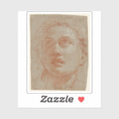 Giovanni Battista Tiepolo - Hoofd van een Man Sticker (Vel)