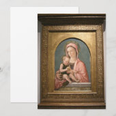 Giovanni Bellini - Madonna and Baby Kaart (Voorkant / Achterkant)