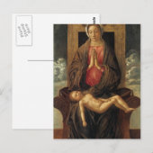 Giovanni Bellini-Madonna Cherishing the Child Briefkaart (Voorkant / Achterkant)