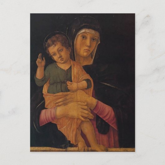 Giovanni Bellini- Madonna met kinderontvoering Briefkaart (Voorkant)