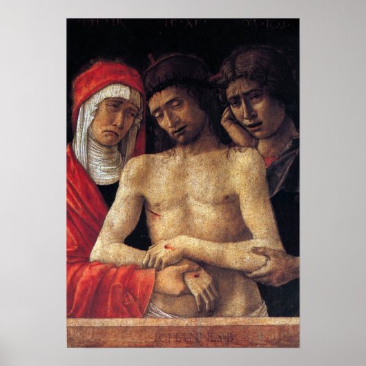 Giovanni Bellini-Pieta Poster (Voorkant)