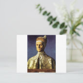 Giovanni Bellini Portret van Doge Leonardo Loredan Briefkaart (Staand voorkant)