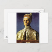 Giovanni Bellini Portret van Doge Leonardo Loredan Briefkaart (Voorkant / Achterkant)