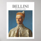 Giovanni Bellini Portret van Doge Leonardo Loredan Poster (Voorkant)