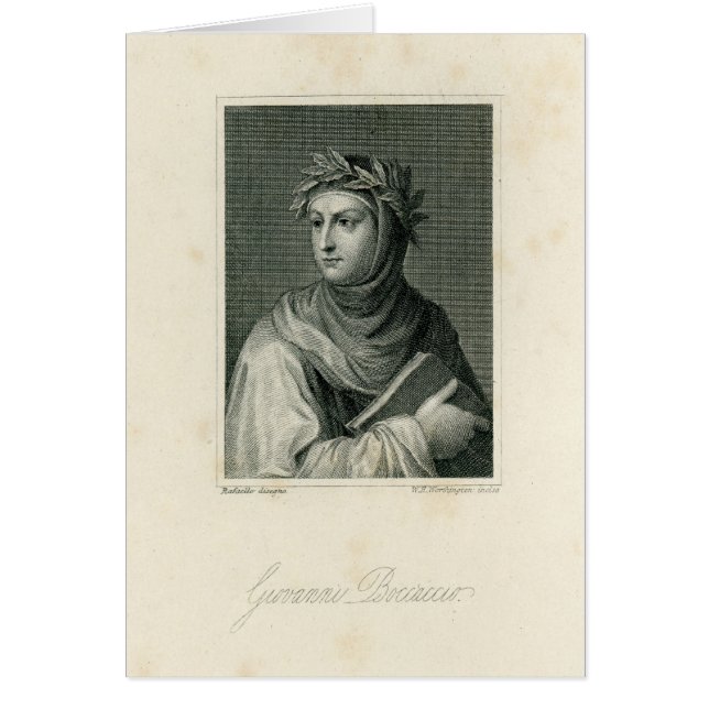 Giovanni Boccaccio (Voorkant)