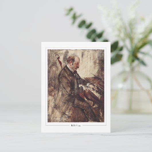 Giovanni Boldini #14 - Briefkaart met fijne kunst (Staand voorkant)