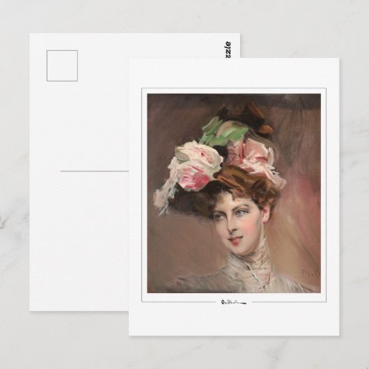 Giovanni Boldini #203 - Briefkaart voor Schone Kun (Voorkant / Achterkant)