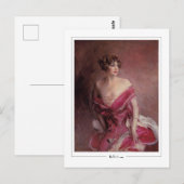 Giovanni Boldini #20 - Briefkaart met fijne kunst (Voorkant / Achterkant)