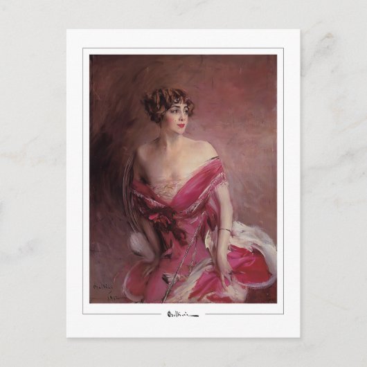 Giovanni Boldini #20 - Kunstpostkaart Briefkaart (Voorkant)