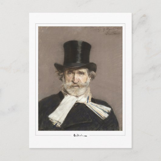 Giovanni Boldini #258 - Briefkaart voor Schone Kun (Voorkant)