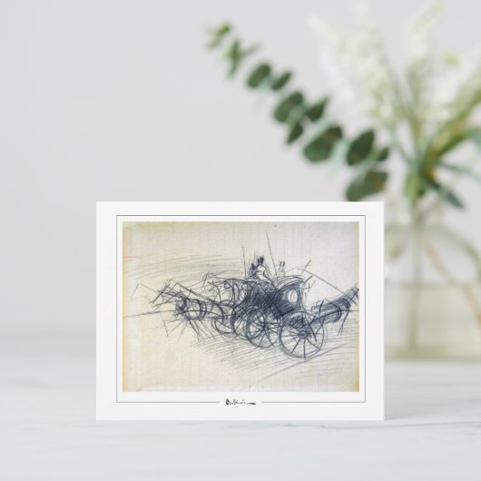 Giovanni Boldini #286 - Briefkaart voor Schone Kun (Staand voorkant)