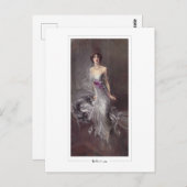 Giovanni Boldini #307 - Briefkaart voor Schone Kun (Voorkant / Achterkant)