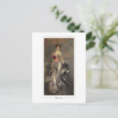 Giovanni Boldini #314 - Briefkaart voor Schone Kun (Staand voorkant)