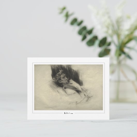 Giovanni Boldini #336 - Briefkaart voor Schone Kun (Staand voorkant)