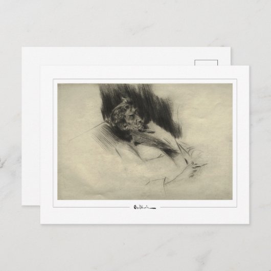 Giovanni Boldini #336 - Briefkaart voor Schone Kun (Voorkant / Achterkant)