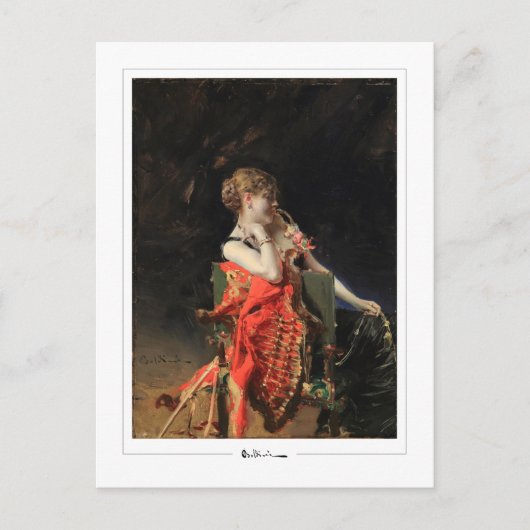 Giovanni Boldini #348 - Briefkaart voor Schone Kun (Voorkant)
