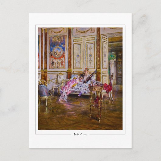 Giovanni Boldini #358 - Briefkaart voor Schone Kun (Voorkant)