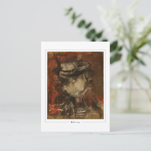 Giovanni Boldini #393 - Briefkaart voor Schone Kun (Staand voorkant)