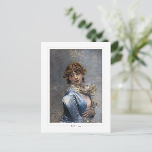 Giovanni Boldini #399 - Briefkaart voor Schone Kun (Staand voorkant)