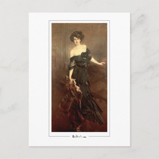 Giovanni Boldini #39 - Kunst Postkaart (Voorkant)