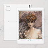 Giovanni Boldini #454 - Kunstpostkaart Briefkaart (Voorkant / Achterkant)