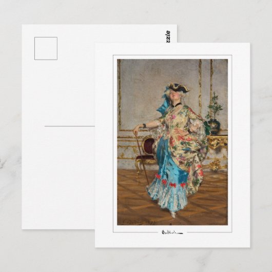 Giovanni Boldini #4 - Briefkaart met fijne kunst (Voorkant / Achterkant)