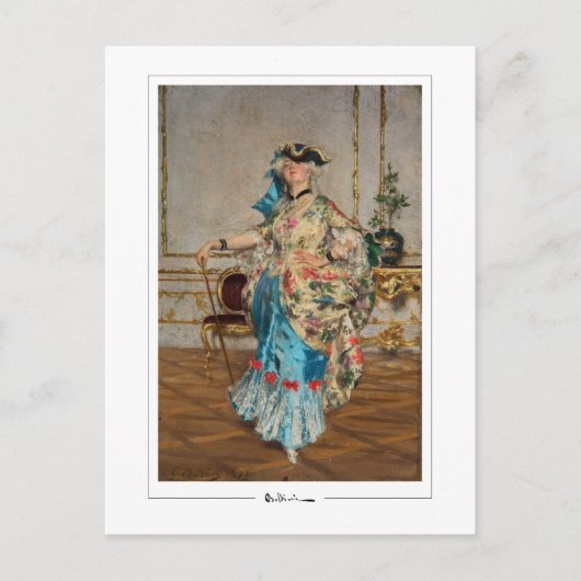 Giovanni Boldini #4 - Briefkaart met fijne kunst (Voorkant)