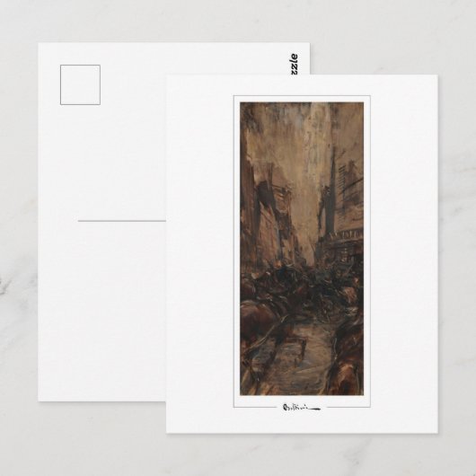 Giovanni Boldini #52 - Briefkaart voor Schone Kuns (Voorkant / Achterkant)