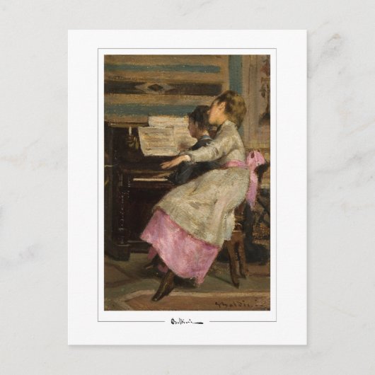 Giovanni Boldini #599 - Briefkaart voor Schone Kun (Voorkant)