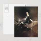 Giovanni Boldini- Consuelo, Duchess of Marlborough Briefkaart (Voorkant / Achterkant)