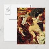 Giovanni Boldini - Singer Mondana Briefkaart (Voorkant / Achterkant)